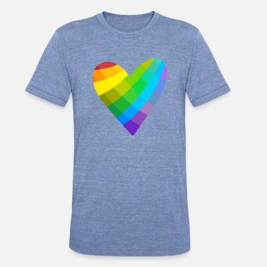 Rainbow Heart T-Shirts | Unique Designs 
